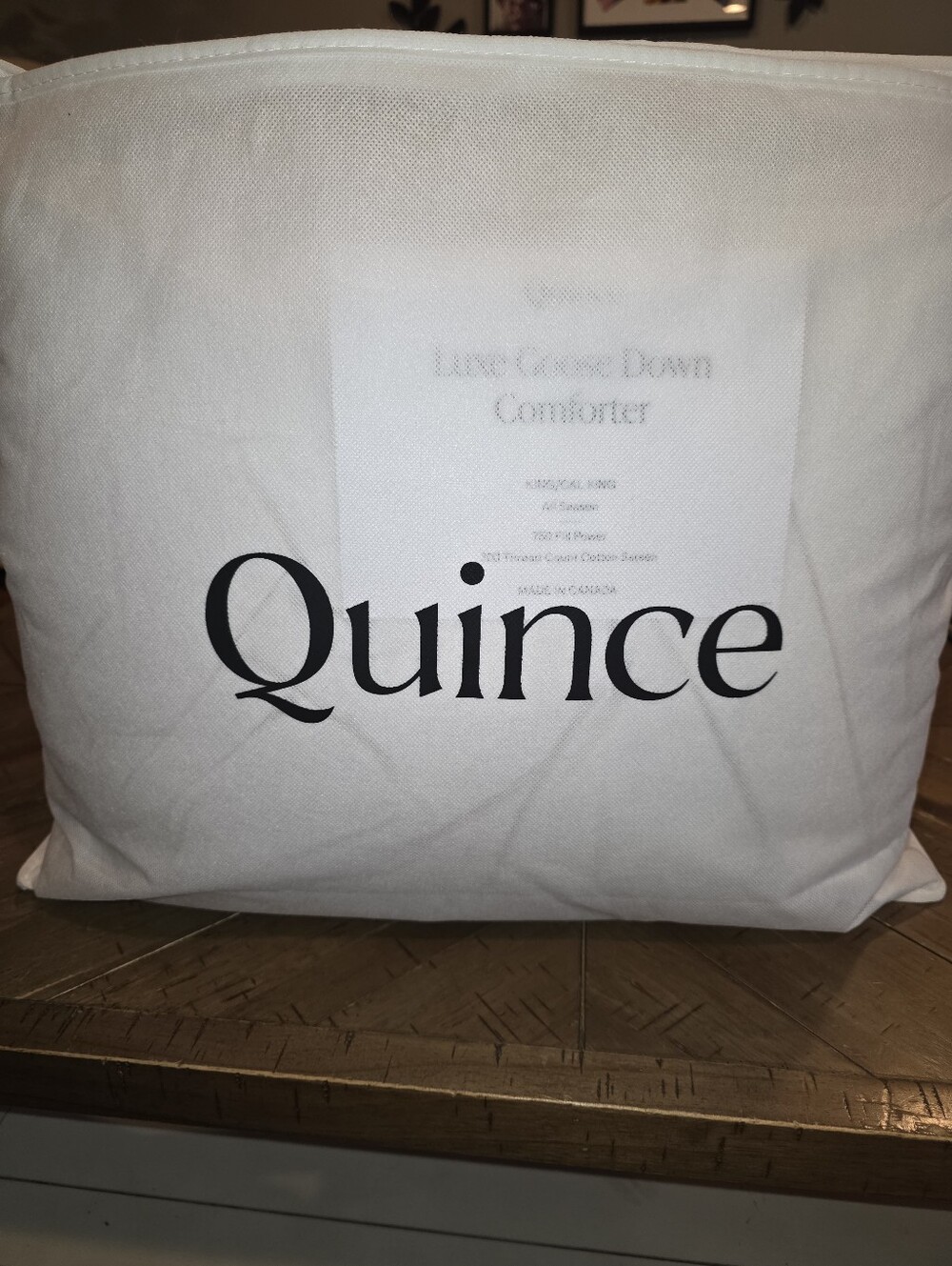 Quince Luxe Goose Down Duvet Insert  All-Season - King/Cal-King